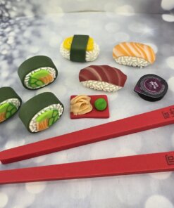 טופר קישוט לעוגה גדול פיסול סושי מבצק סוכר אכיל