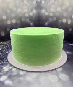 עוגת בסיס - קוטר 22 ס"מ - זילוף ירוק