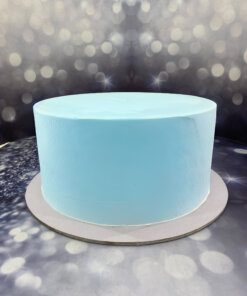 עוגת בסיס - קוטר 22 ס"מ - זילוף תכלת