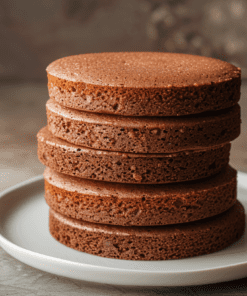 טורט שוקולד מוכן (קפוא) קוטר 20 ס"מ עובי כ-4 ס"מ