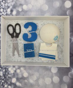 קישוט לעוגה גדול לחלאקה - בתפזורת מבצק סוכר אכיל